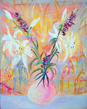 Lillies and Lilac